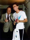 Francois Glorieux with Ivan Lendl
