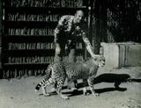 Francois Glorieux with Cheetah