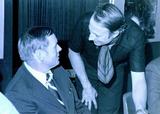 Francois Glorieux with Neil Armstrong