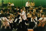 Francois Glorieux conducting the National Symphony Orchestra, London